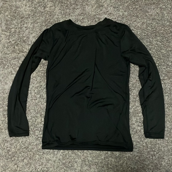 Kids Black Long Sleeve Tee - Picture 1 of 1